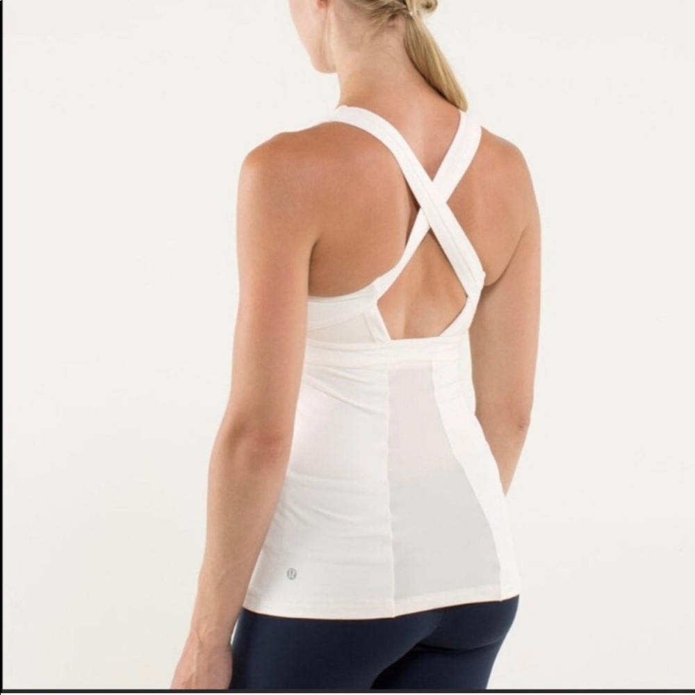 Lululemon Tank White size 2